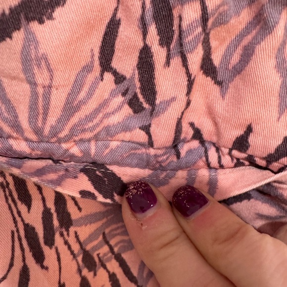 Madewell Pull-On Shorts in‎ Oasis Palms Size Small - Picture 6 of 8